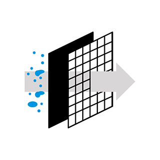 Φίλτρο αέρα τιτανίου με επικάλυψη απατίτη Φίλτρο αέρα τιτανίου με επικάλυψη απατίτη